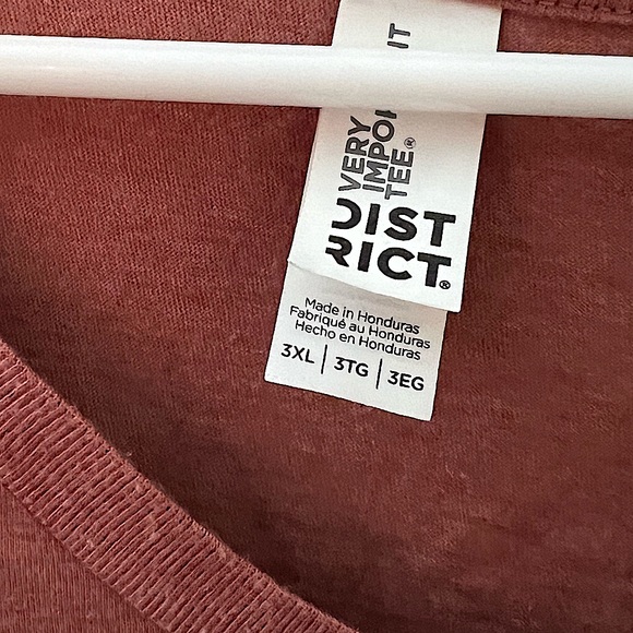 Women’s 3X Bride Squad V-Neck Pink Short Sleeve Tee w/ White Script - Picture 2 of 3